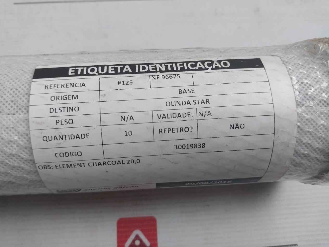 Parker 0803004873 Carbon Filter Element 33M3/Hr/S1 Hro/080300487