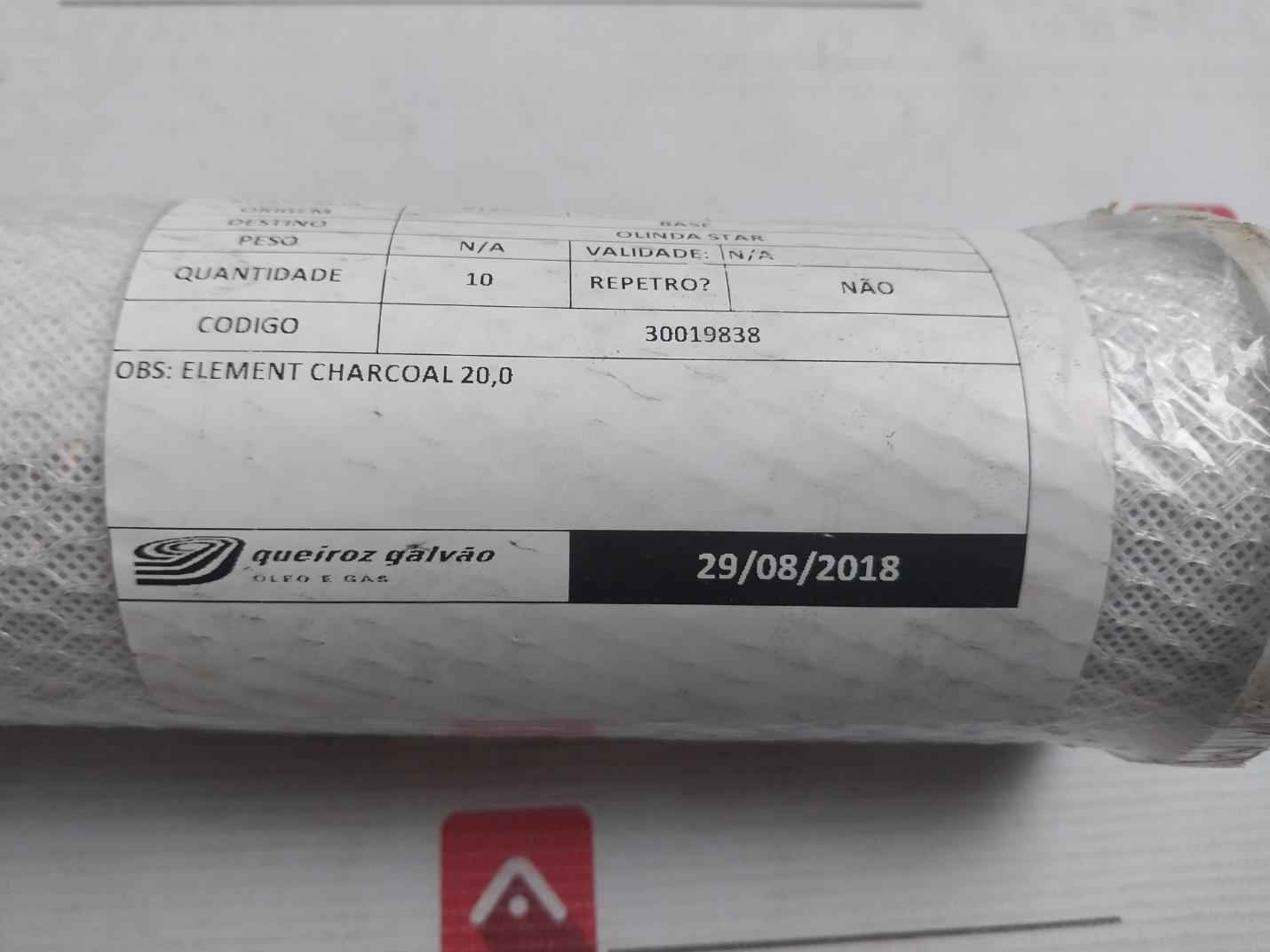 Parker 0803004873 Carbon Filter Element 33M3/Hr/S1 Hro/080300487