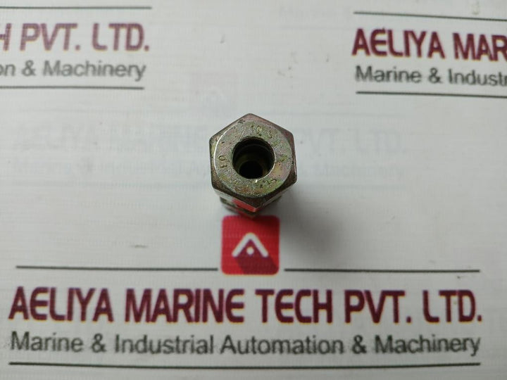 Parker 10-s Tube Steel Double Ferrule Union Fitting