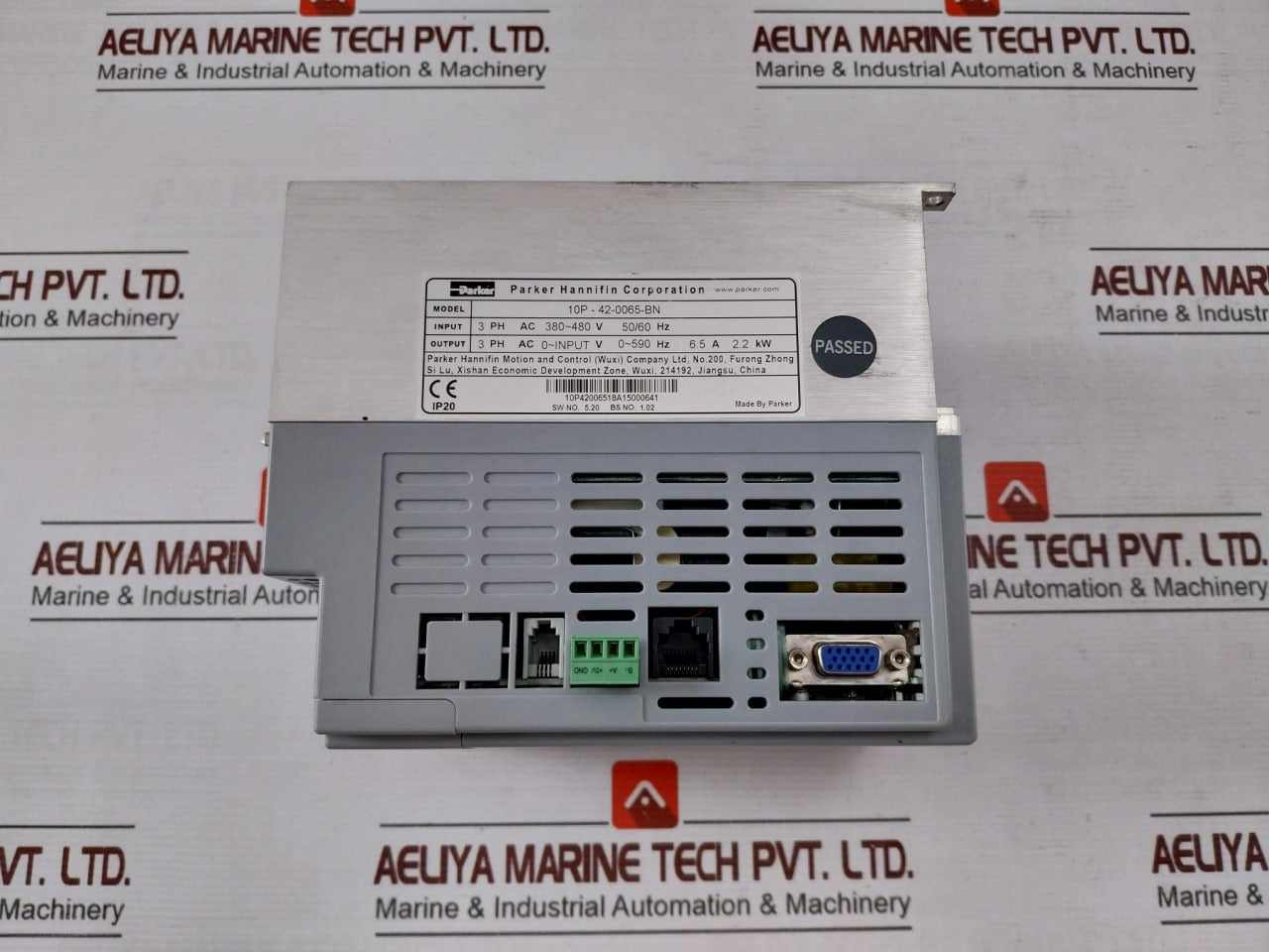 Parker 10P-42-0065-bn Ac Variable Frequency Drive 10P42006518A15000641 50/60 Hz