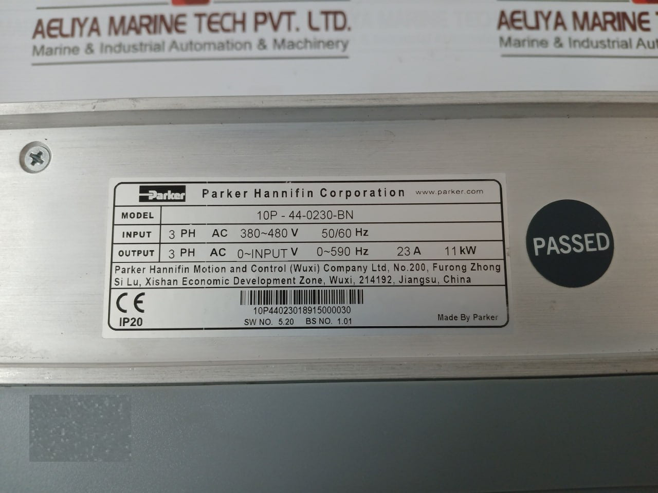 Parker 10P-44-0230-bn Ac Variable Frequency Drives 3Ph Ac 380-480V 50/60Hz