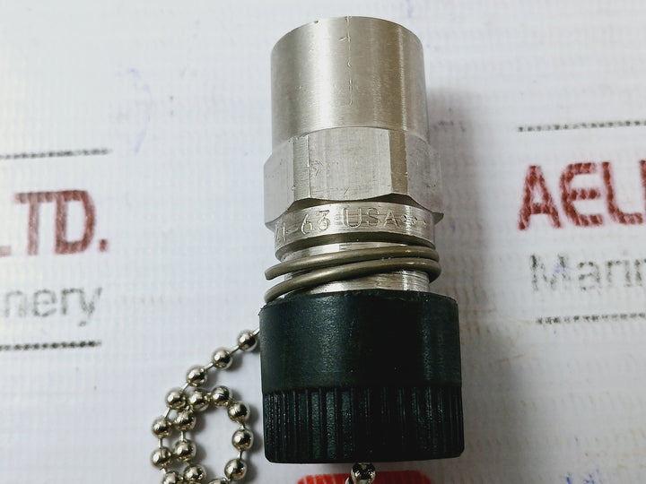 Parker 1141-63 Connect Under Pressure Stainless Quick Coupling 1/4” Fnpt