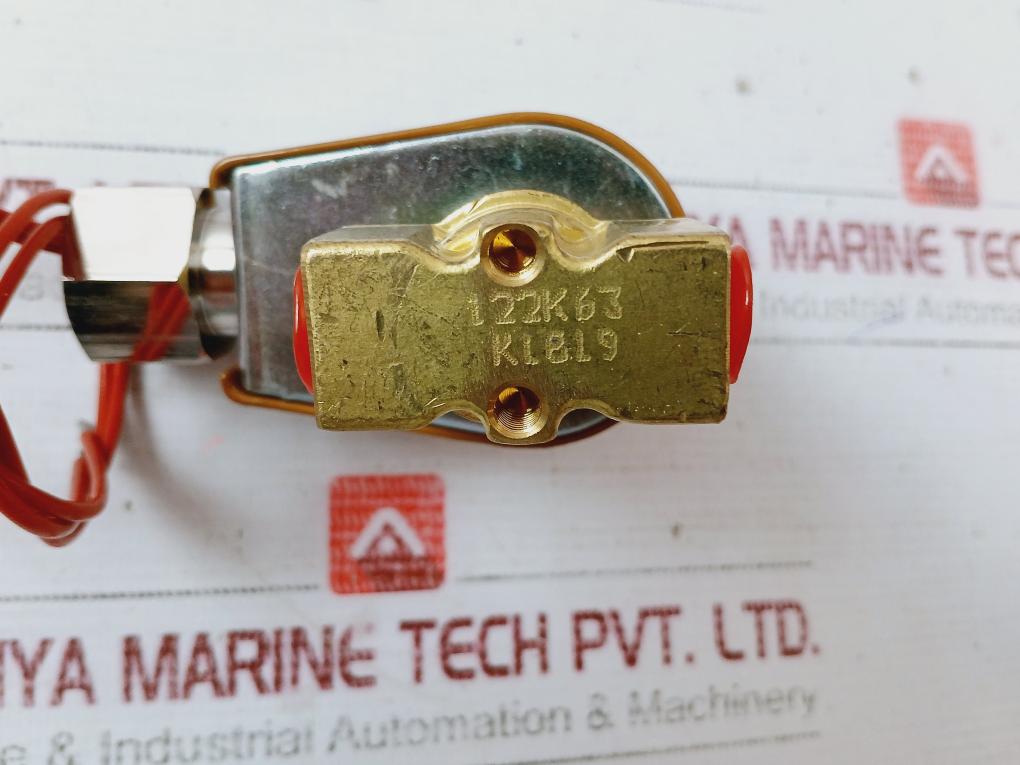 Parker 122K63-6000-496265B7 Solenoid Valve Ac220V/60Hz 14W 30Bar K1819