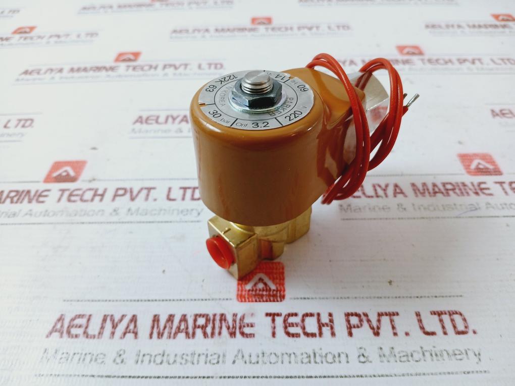 Parker 122K63-6000-496265B7 Solenoid Valve Ac220V/60Hz 14W 30Bar K1819