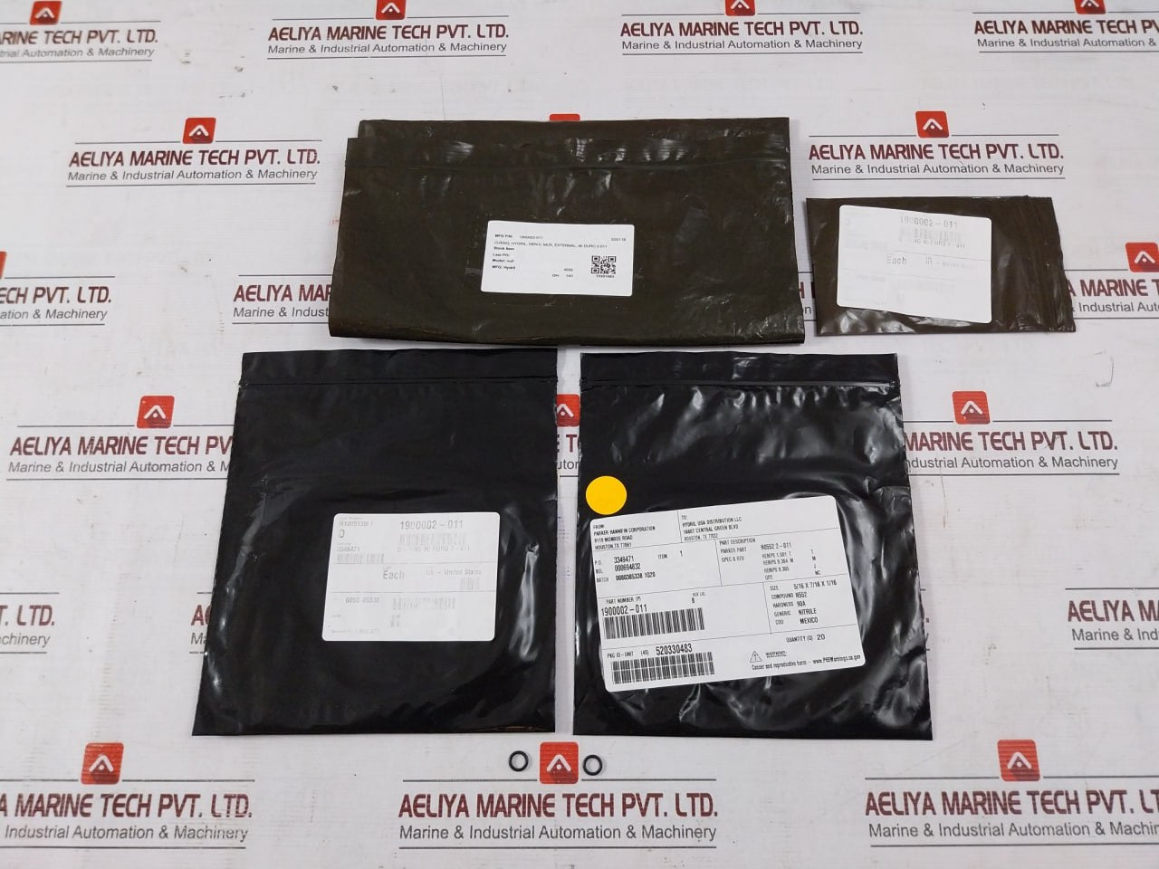 Parker 1900002-011 O-ring 90 Duro - N552 Hydraulic / Bop Seal 5/16X7/16X1/16