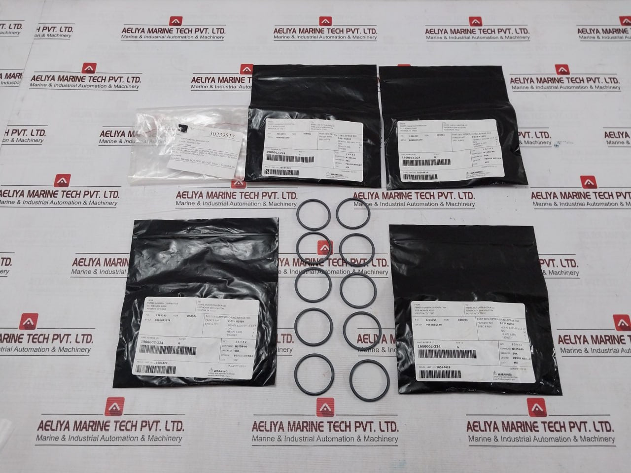 Parker 1900002-224 O-ring For Pod Wedge Seal 90A 90 Duro 2-224
