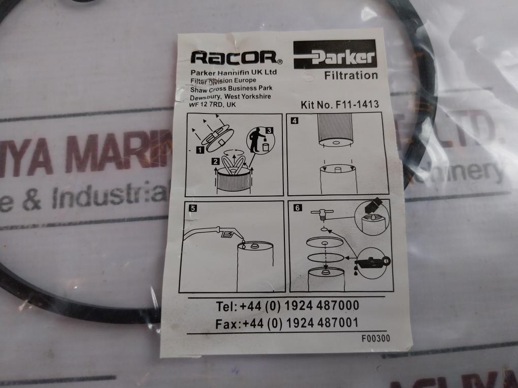 Parker 2020pm Replacement Cartridge Filter Element Kit F11-1413