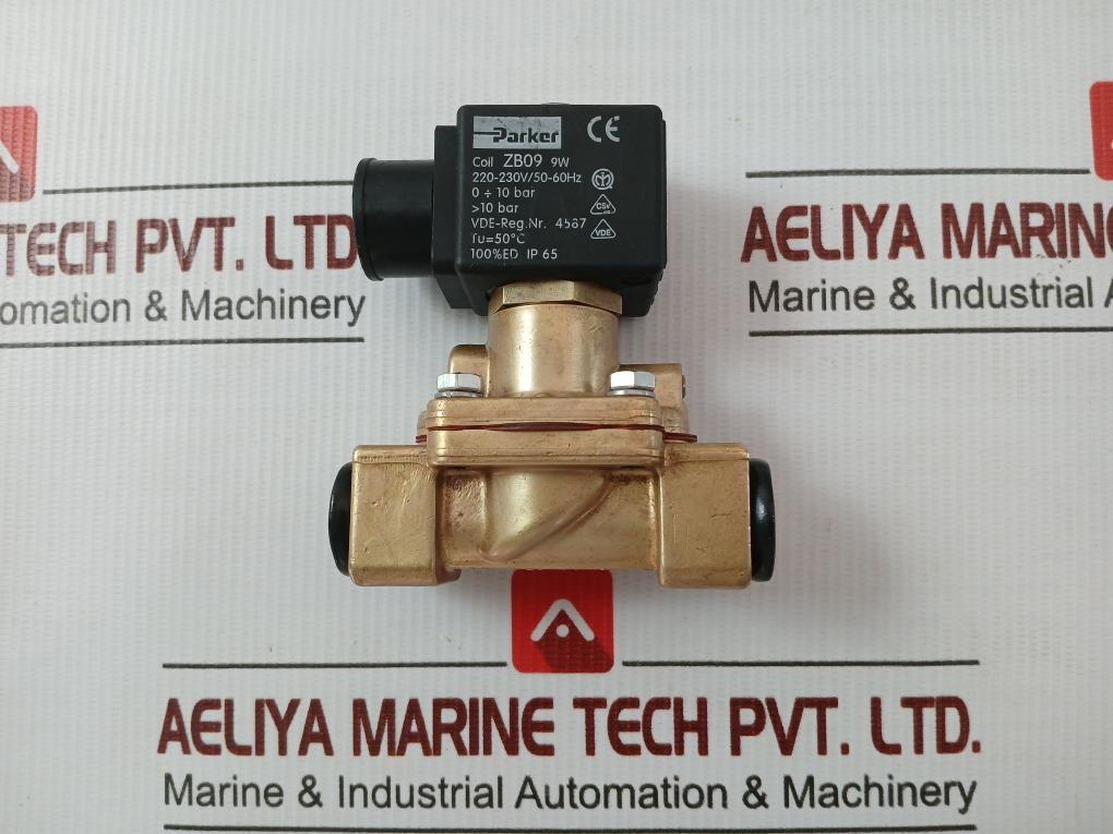 Parker 220-230V/50-60Hz Solenoid Valve With Coil Ve168.1N