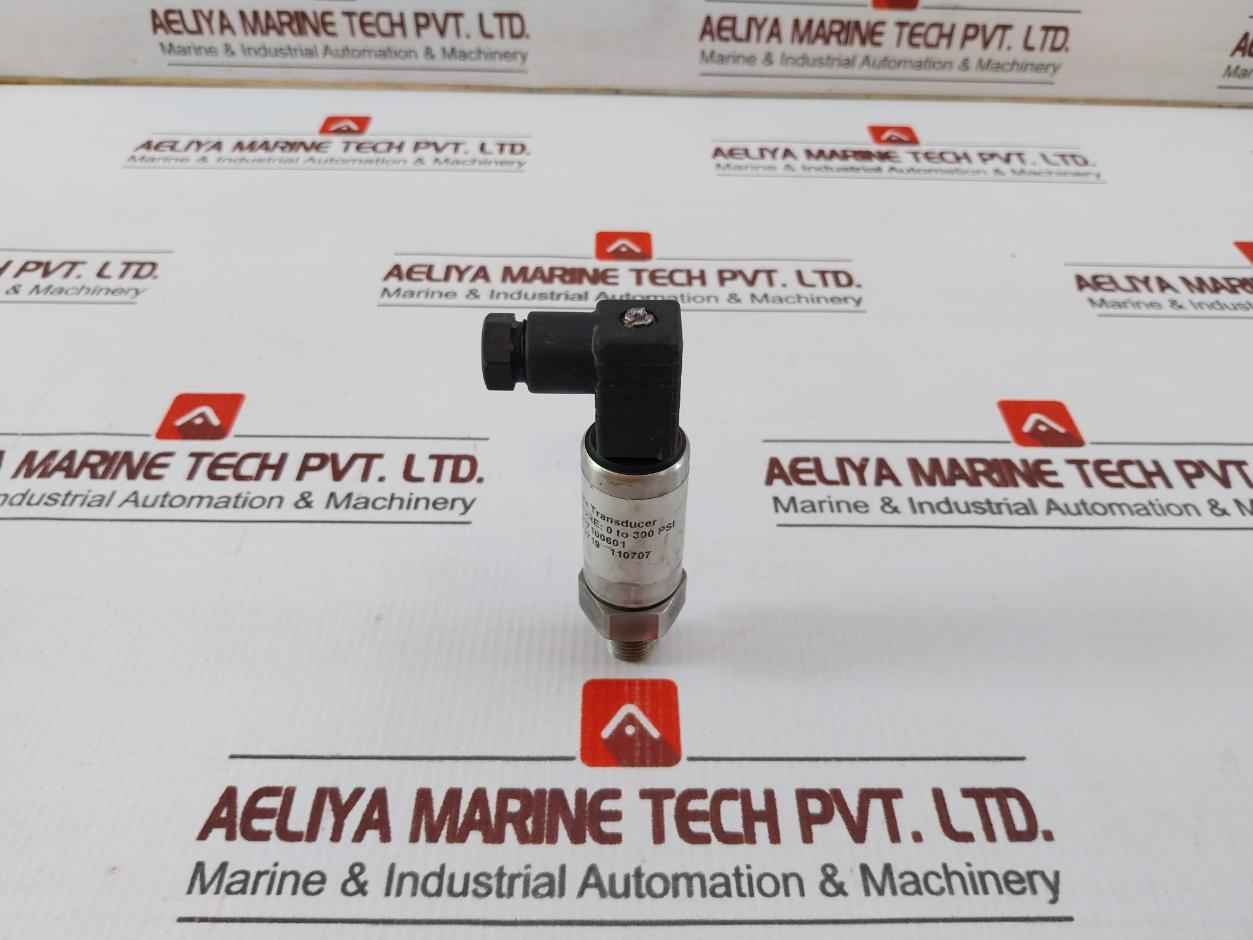 Parker 2317100601 Pressure Transducer 0 To 300 Psi