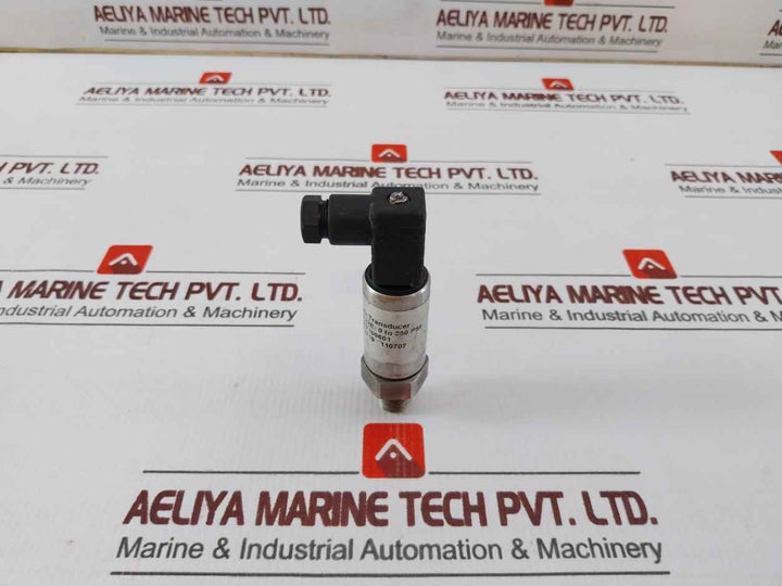 Parker 2317100601 Pressure Transducer 0 To 300 Psi