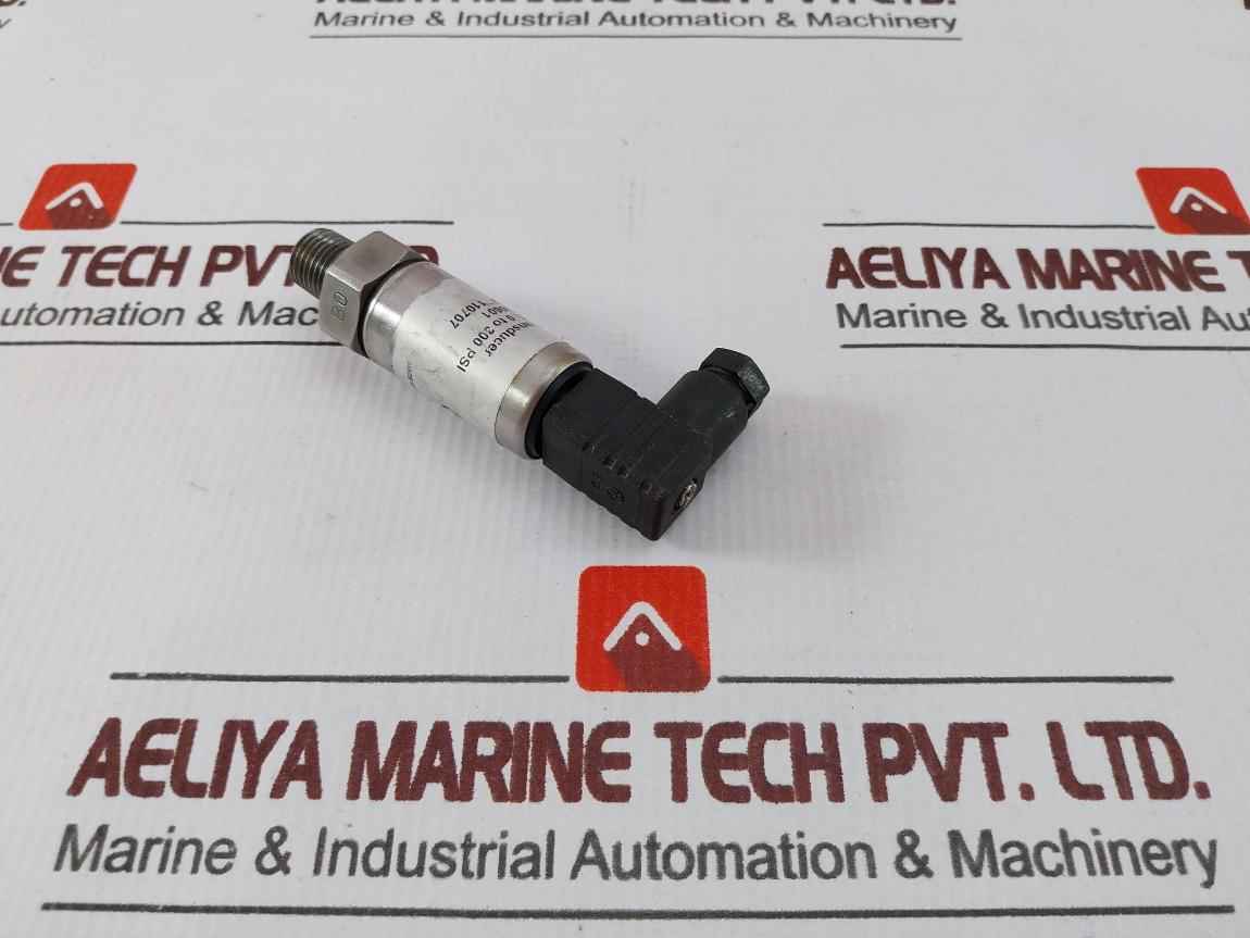 Parker 2317100601 Pressure Transducer 0 To 300 Psi