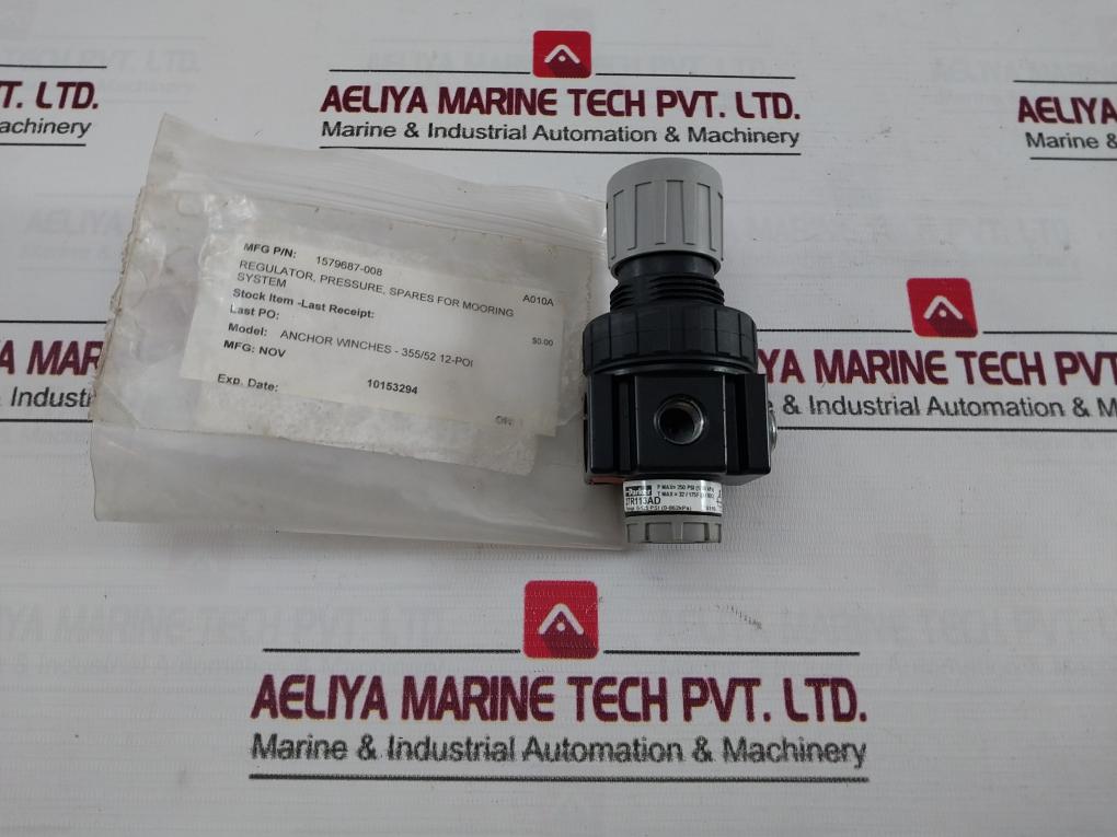 Parker 27R113Ad Pressure Regulator 0-125Psi A010A 1700 Kpa