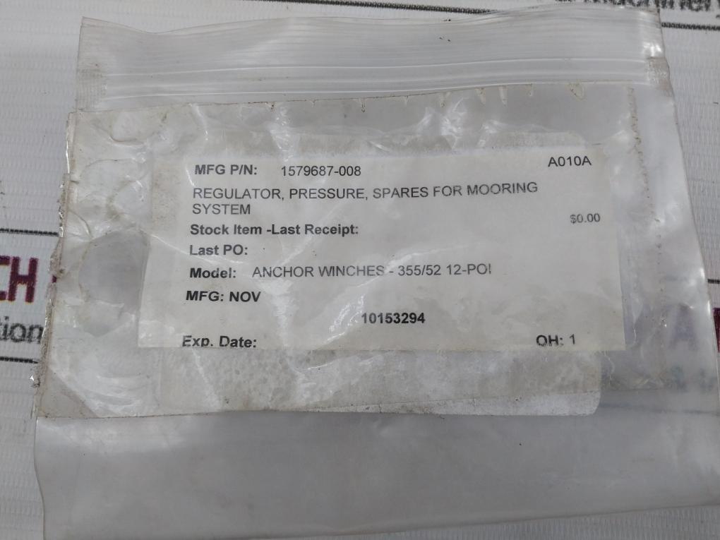 Parker 27R113Ad Pressure Regulator 0-125Psi A010A 1700 Kpa