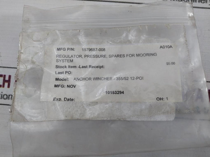 Parker 27R113Ad Pressure Regulator 0-125Psi A010A 1700 Kpa