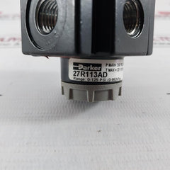 Parker 27R113Ad Pressure Regulator 0-125Psi A010A 1700 Kpa