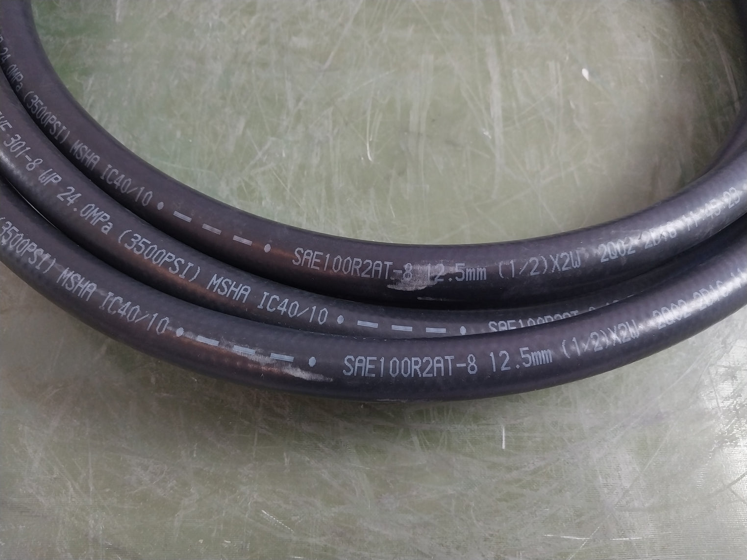 Parker 301-8 Wp Hydraulic Hose 24.0Mpa 3500 Psi 12.5Mm 2Q02 2D16