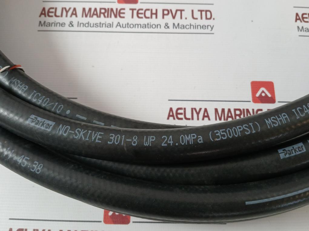 Parker 301-8 Wp No-skive Hydraulic Hose 24.0Mpa (3500Psi) 200K 12.5Mm