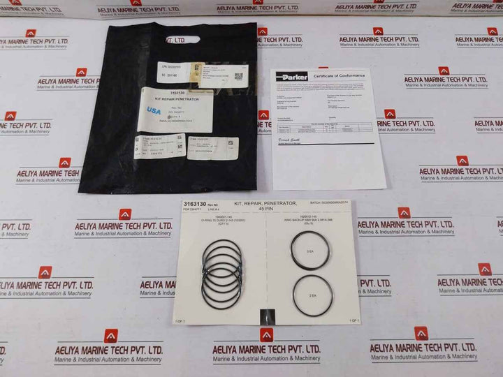 Parker 3163130 Repair Penetrator Kit 45 Pin O-ring Nitrile 70A
