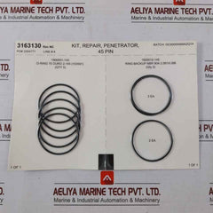 Parker 3163130 Repair Penetrator Kit 45 Pin O-ring Nitrile 70A