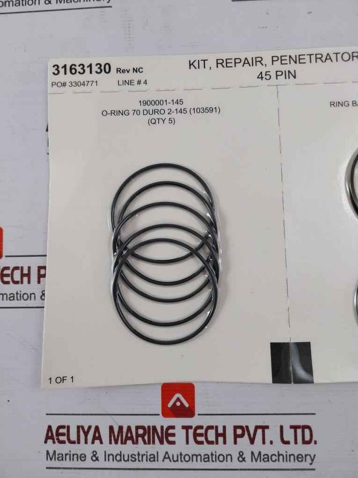 Parker 3163130 Repair Penetrator Kit 45 Pin O-ring Nitrile 70A