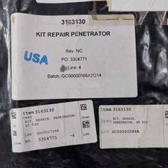Parker 3163130 Repair Penetrator Kit 45 Pin O-ring Nitrile 70A