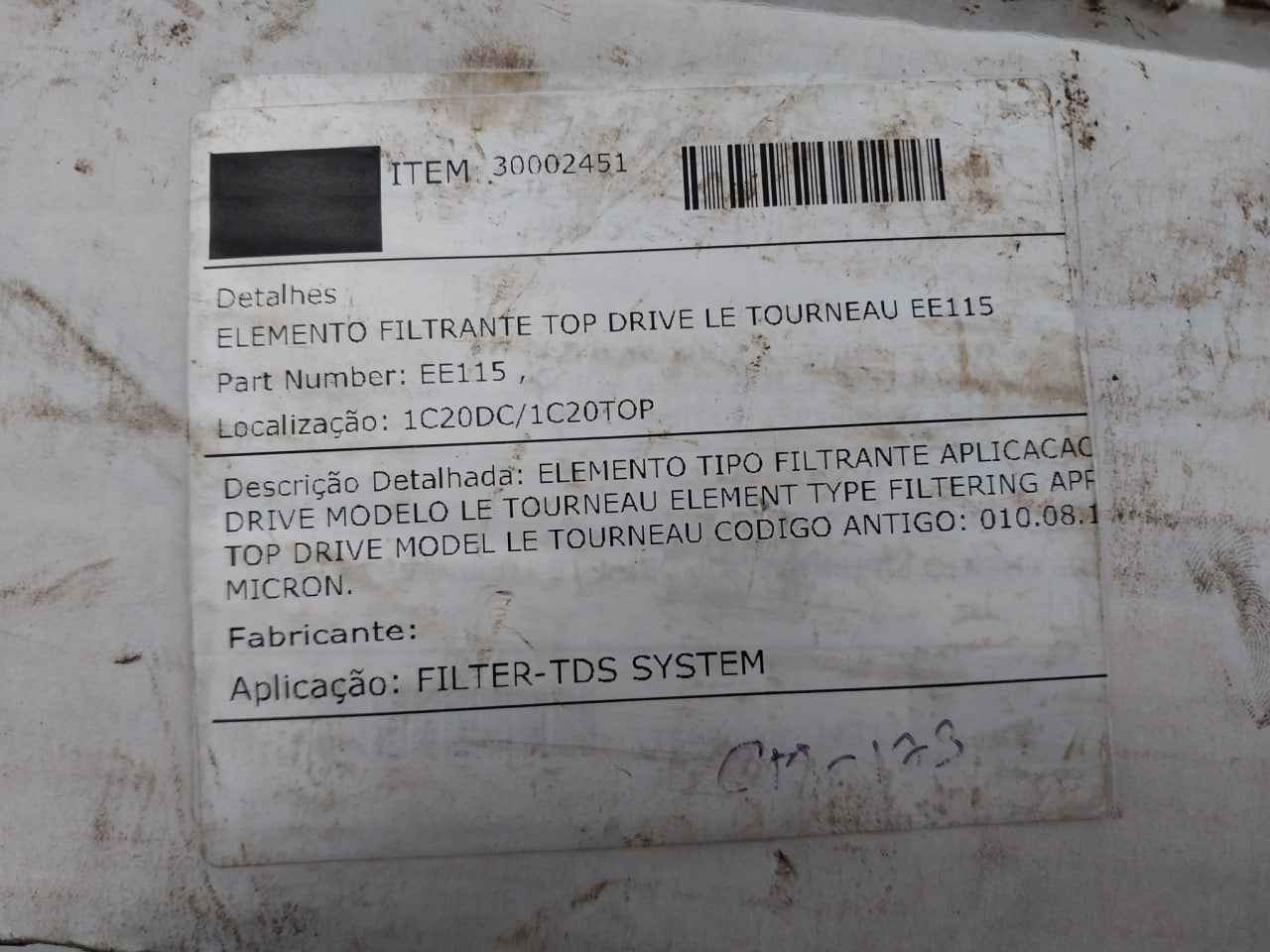 Parker 370-z-322A Hydraulic Filter Division 30002451