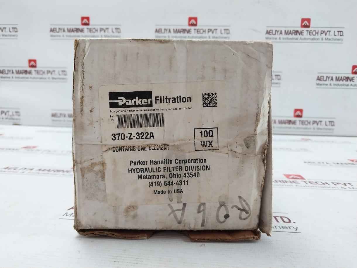 Parker 370-z-322A Hydraulic Filter Division 30002451