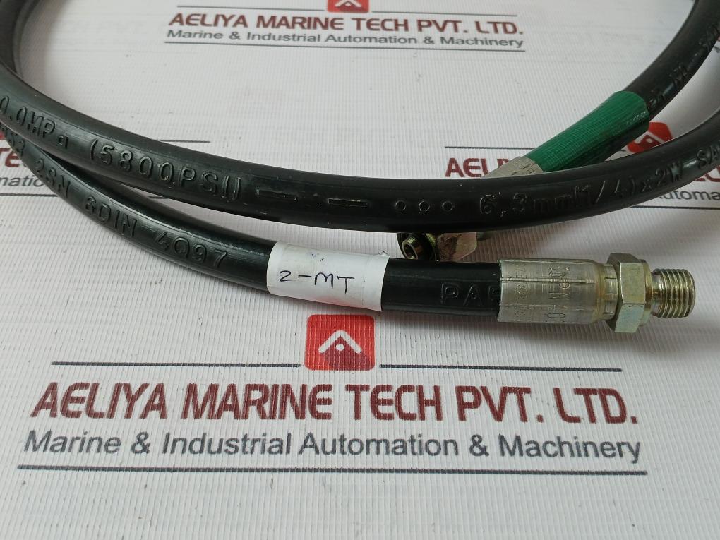 Parker 381-4 Hydraulic Hose Fore Grease Lubrication 2M 40.0 Mpa