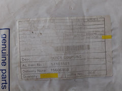 PARKER 3820 Quick Coupling Male ISO-G 3/8