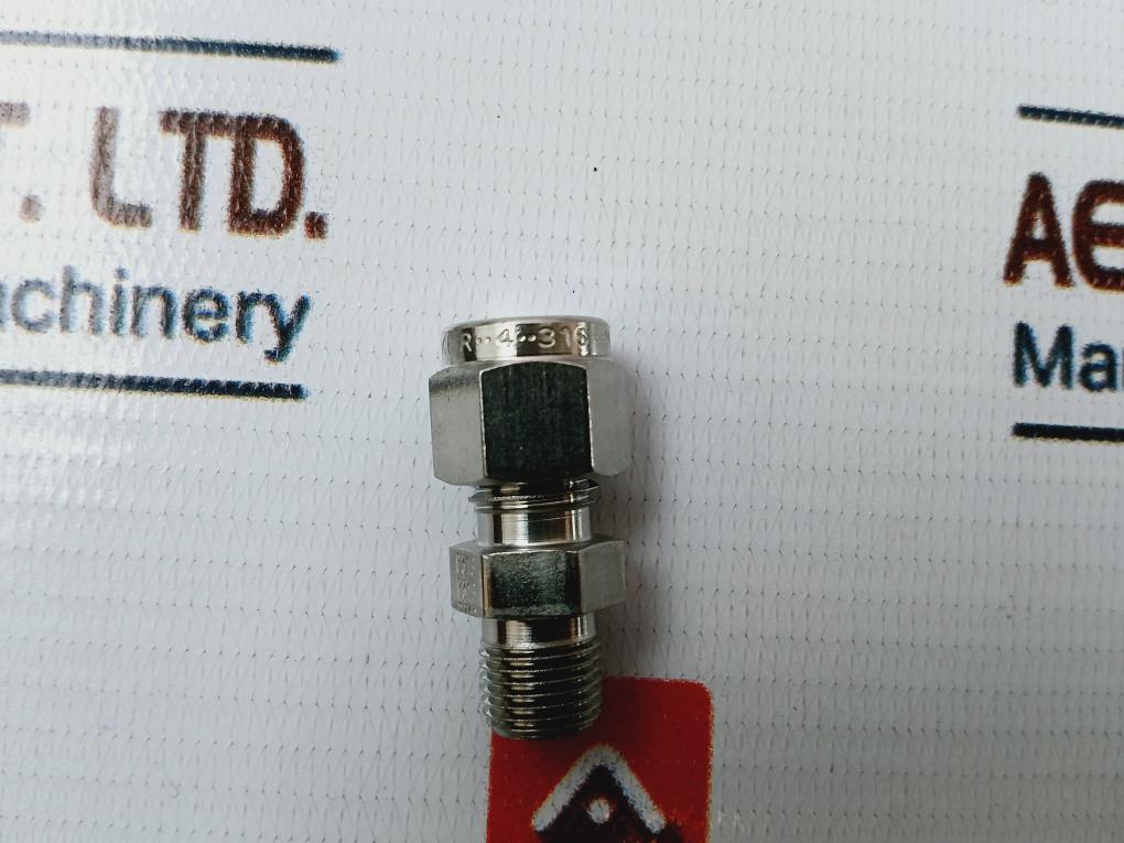 Parker 4--316--mbi, P316 Tube Fitting, Mg Male Connector 410000687