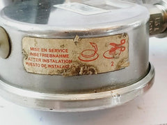 Parker 471tc-4 Standard Hose+whitey Knob+0-400 Bar Pressure Gauge Assy 5000 Psi