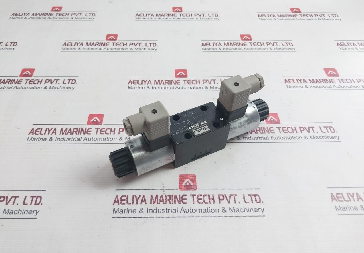 Parker 4D01 3208 0302 C1G0Q Hydraulic Directional Control Valve 24Vdc 100%Ed 14A