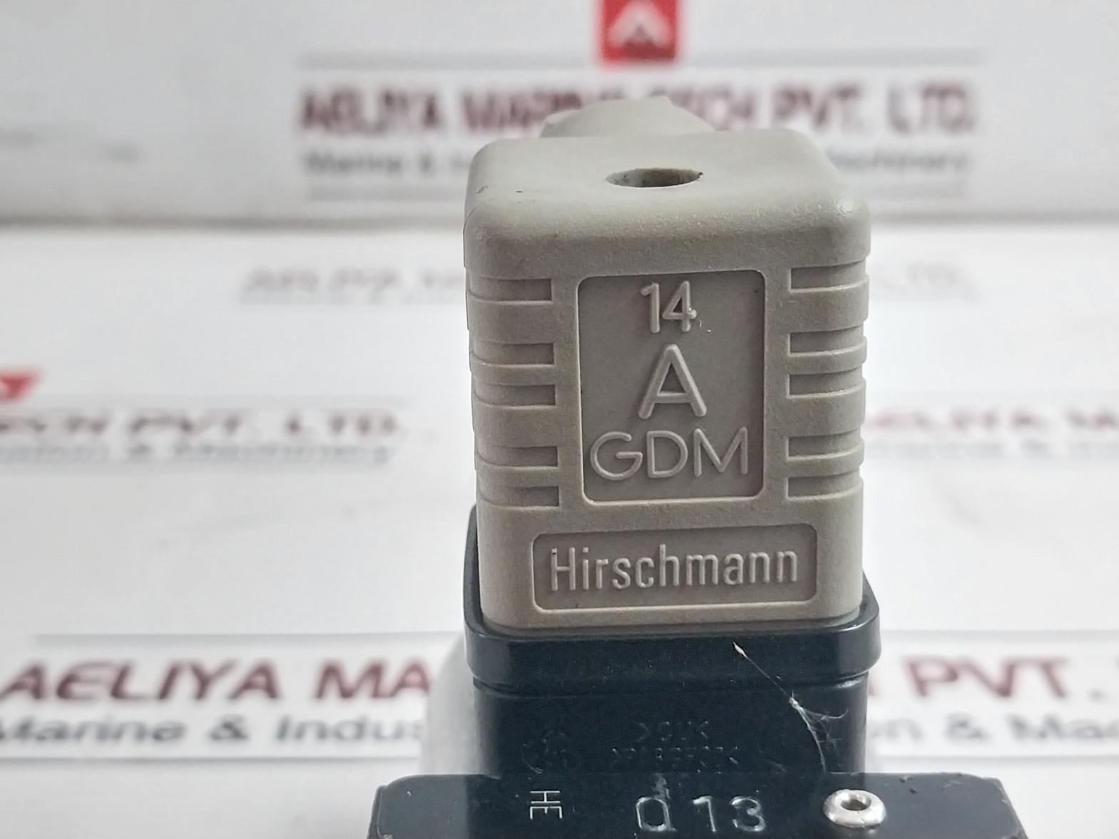 Parker 4D01 3208 0302 C1G0Q Hydraulic Directional Control Valve 24Vdc 100%Ed 14A