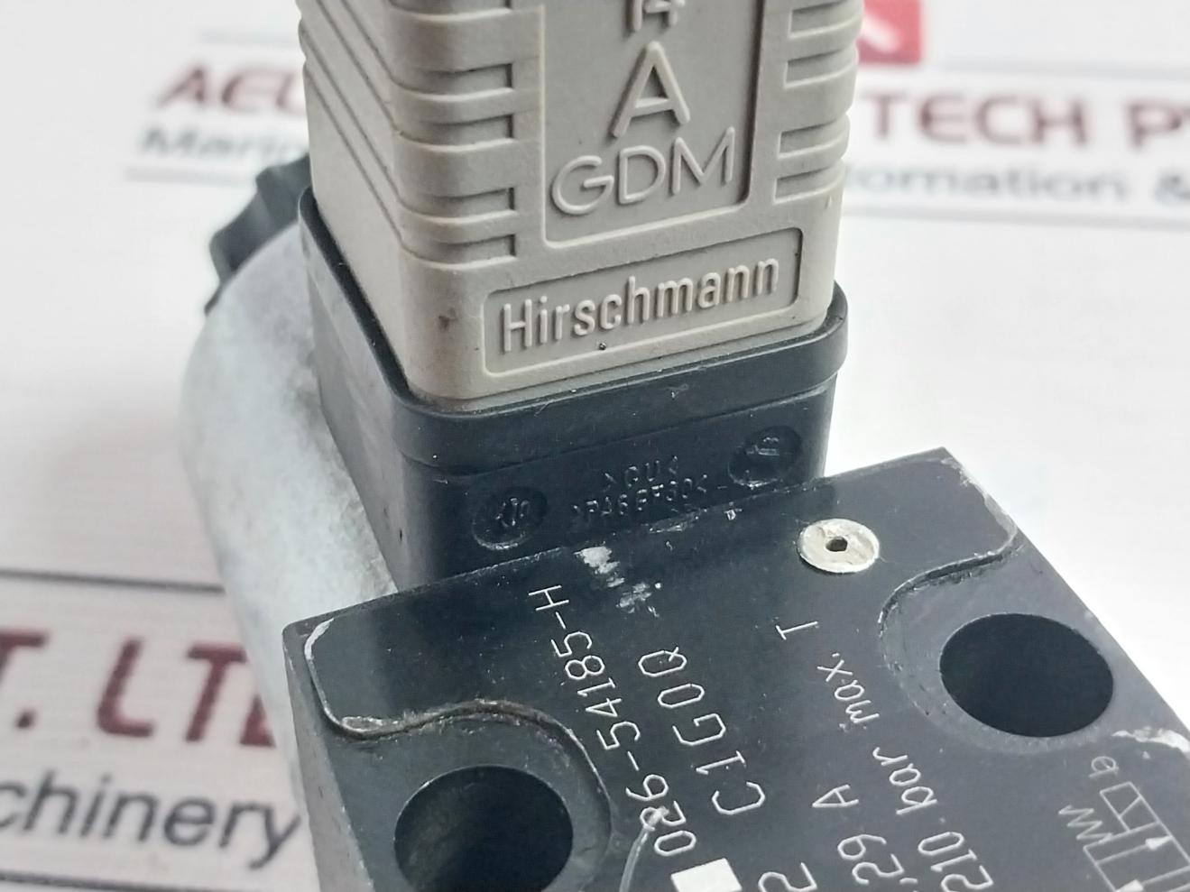Parker 4D01 3208 0302 C1G0Q Hydraulic Directional Control Valve 24Vdc 100%Ed 14A