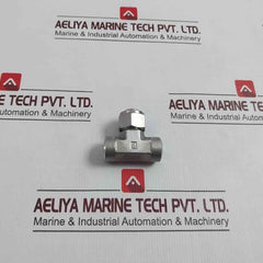 Parker 4f-ft4-10-ss Tee Filter Valve 124b