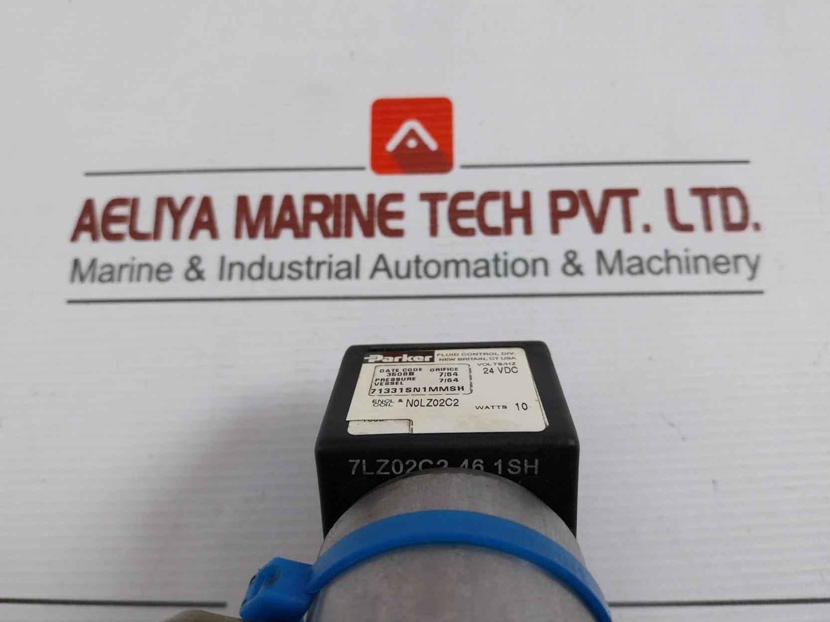 Parker 71331Sn1Mmsh Solenoid Valve 24Vdc