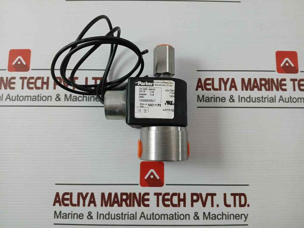 Parker 71335Sn2Gnj1 Fluid Control Valve 110/50Hz 115Psi 10 Watt