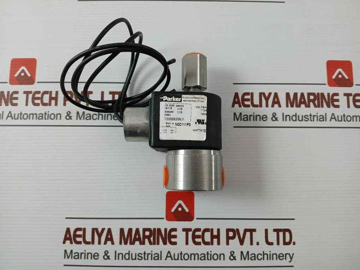 Parker 71335Sn2Gnj1 Fluid Control Valve 110/50Hz 115Psi 10 Watt