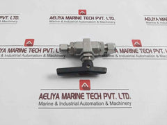 Parker 8A-b8Lj2-ssp-h-3478 2-way Manual Ball Valve B Series 1/2 In. Rev.A1