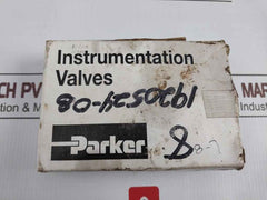 Parker 8A-b8Lj2-ssp-h-3478 2-way Manual Ball Valve B Series 1/2 In. Rev.A1