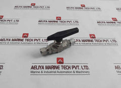 Parker 8A-b8Lj2-ssp-h-3478 2-way Manual Ball Valve B Series 1/2 In. Rev.A1
