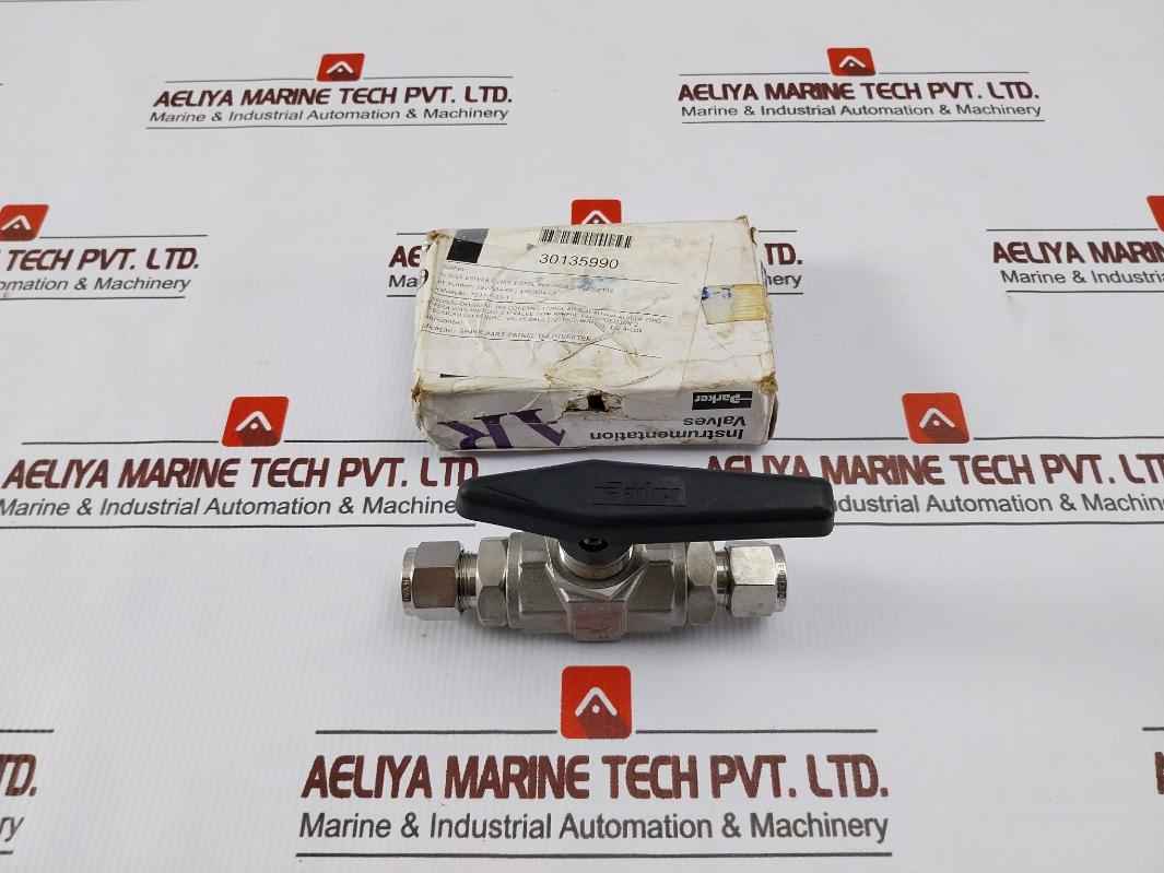 Parker 8A-b8Lj2-ssp-h-3478 B-series Two Way Stainless Steel Ball Valve Ini-208