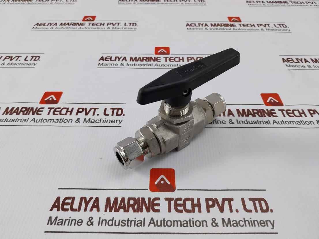 Parker 8A-b8Lj2-ssp-h-3478 B-series Two Way Stainless Steel Ball Valve Ini-208