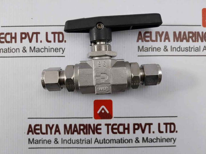 Parker 8A-b8Lj2-ssp-h-3478 B-series Two Way Stainless Steel Ball Valve Ini-208