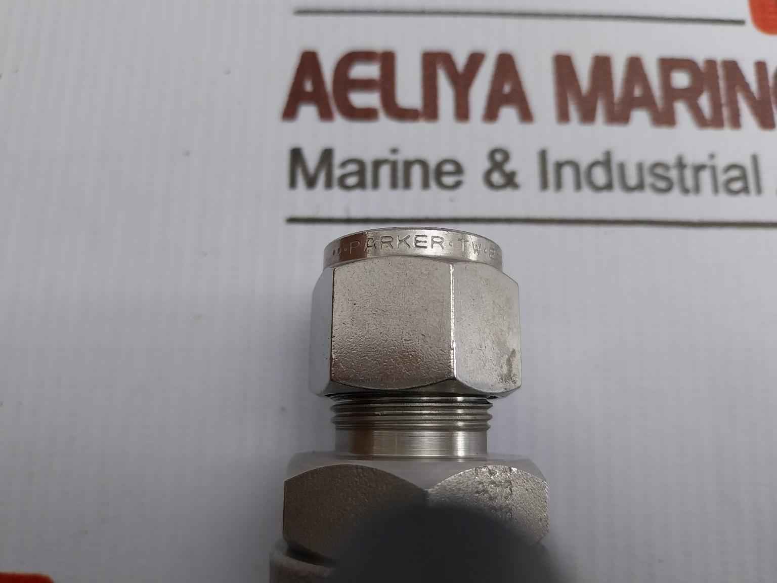 Parker 8A-b8Lj2-ssp-h-3478 B-series Two Way Stainless Steel Ball Valve Rev: A1