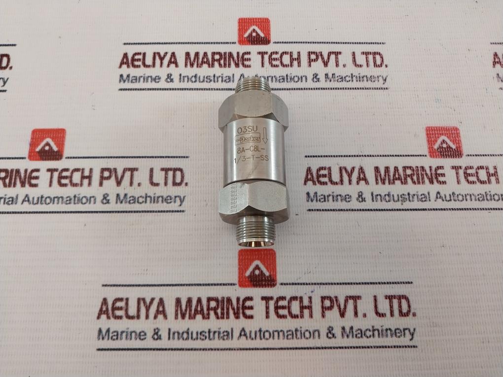 Parker 8A-c8L-1/3-t-ss Check Valve