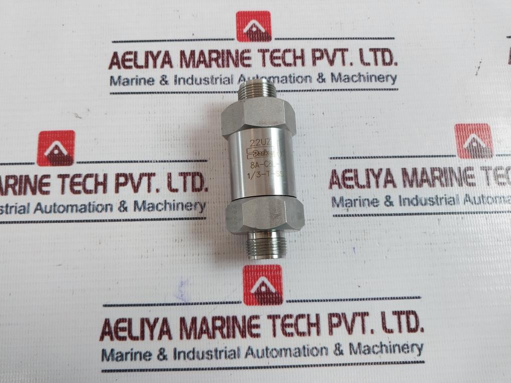 Parker 8A-C8L-1/3-T-SS One-Way Valve P-316