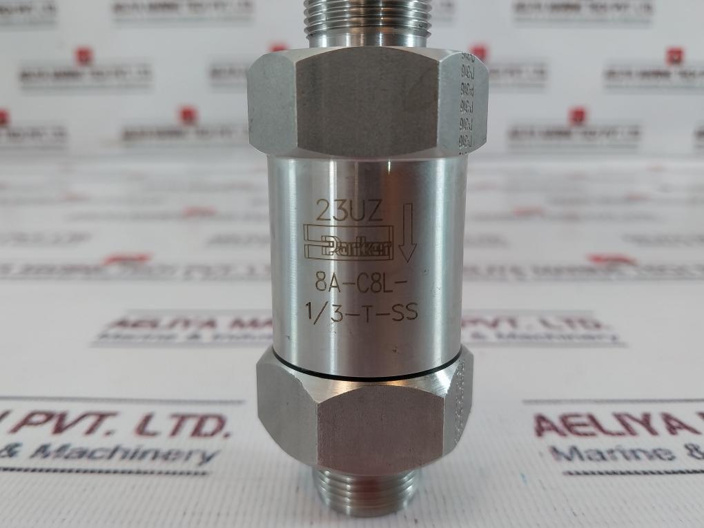 Parker 8A-C8L-1/3-T-SS Poppet Valve