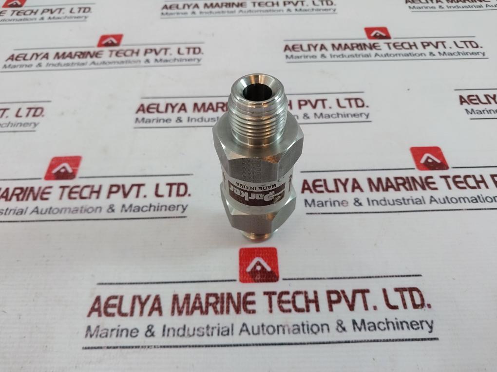 Parker 8v-c08l-1/3-v-ss-spl1500, Stainless Steel Check Valve, 24tu
