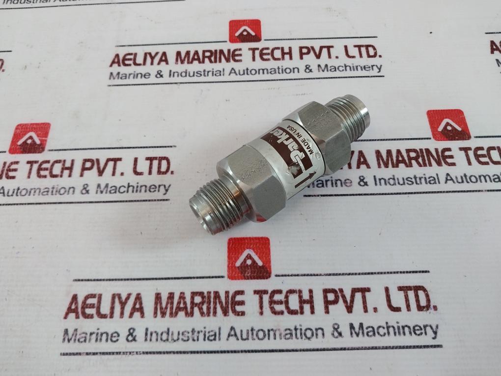 Parker 8v-c08l-1/3-v-ss-spl1500, Stainless Steel Check Valve, 24tu